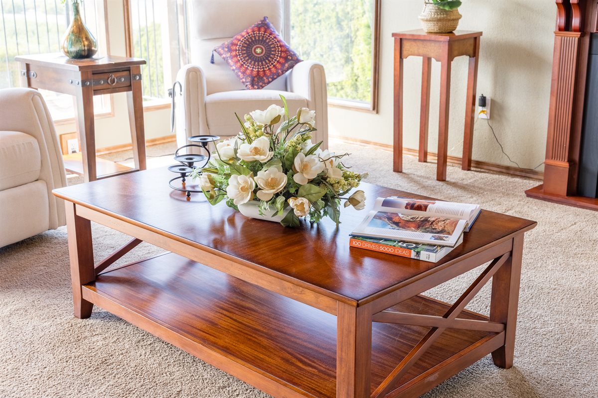 Comfortable seating area